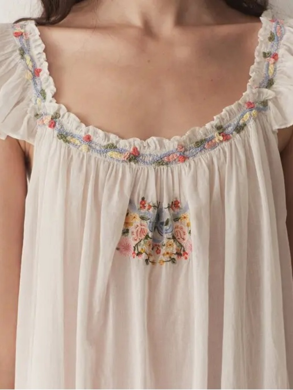 DOEN -Salt- Orelle Nightgown XS - Picture 2 of 10